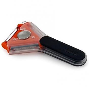 Joseph Joseph Pelador Triple 3 en 1, Acero Inoxidable, Naranja, Talla única