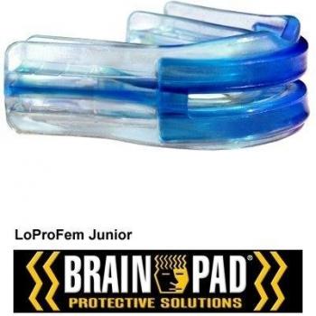 Brain-Pad LoProFem - Protector bucal para niña] azul azul