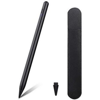TiMOVO Lápiz con 1,5mm Punta Fina Alta Precisión Rechazo Palma Lapiz Stylus Pencil Magnético Compatible con iPad Pro 2021 11/12,9