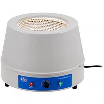 Manto calefactor PCE-HM 2000 para balón de destilación de 2000 ml, regulación continua hasta 450 °C, potencia 450 W