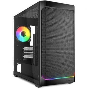 Caja de PC Sharkoon MK4W RGB Strip, Torre, Cristal Templado