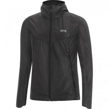 GORE WEAR H5 Chaqueta con capucha para mujer GORE-TEX INFINIUM, Talla: 38, Color: Negro