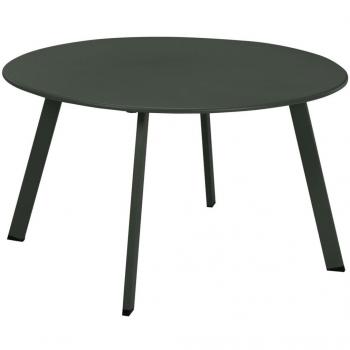 ProGarden Mesa auxiliar 70x40 cm Verde oscuro, Gris oscuro, Gris - Mesa de sofá, Mesa de Entrada para Salón, Consola de Entrada, Mueble Recibidor, Mesita
