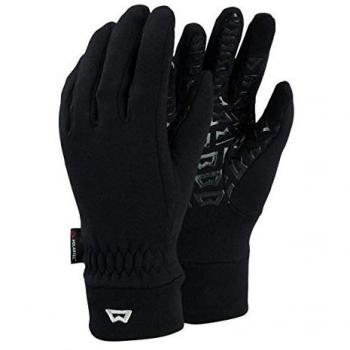 Mountain Equipment Mujer Touch Screen Grip Guantes, Otoño-Invierno, Mujer, Color Negro, tamaño Large