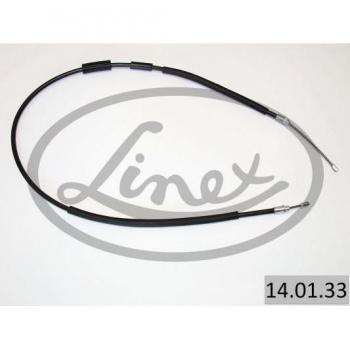 Cable de freno de estacionamiento LINEX 14.01.33 Izquierda