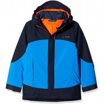 VAUDE Niños Suri Cate 3 in1 Jacket III Chaqueta Doble, otoño/Invierno, Infantil, Color Eclipse, tamaño 146/152