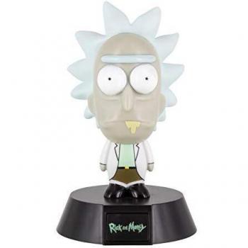 Paladone products rick morty 3d icon light morty 10cm lamps lights