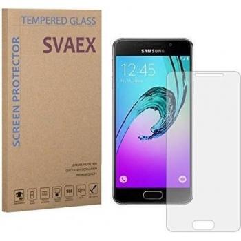 SVAEX Samsung A3 (2015) Mini Premium Protector de pantalla de vidrio templado - vidrio de dureza 9H - grosor de 0.3mm - transparencia de alta definición - bordes redondeados 2.5D - antigolpes - recubrimiento oleofóbico - tacto delicado - vidrio de alta 