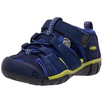 Sandalias Infantiles Keen Seacamp II CNX Azul Profundidades/Chartreuse (11.5~14.5 cm)