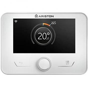 Termostato Ariston Sensys Net HD Blanco Compatible con la App Ariston Net Conexión Wifi
