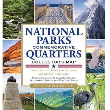 America the Beautiful: National Parks Quarters Collector's Map 2010-2021: Including the District of Columbia and the Us Territories