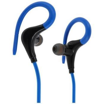Auriculares Sport Bluetooth Inalámbricos con Botones Multifunción y Micrófono - Azules