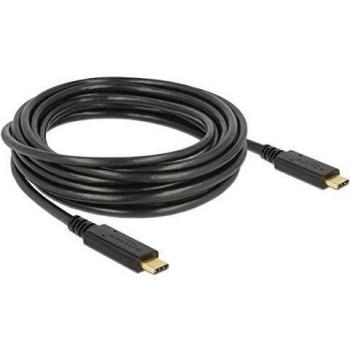 Cable USB 2.0 Tipo C a Tipo C de 4m con E-Marker y capacidad de 5A