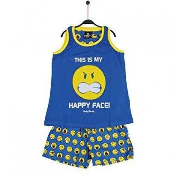 Smiley Pijama Tirantes Face para Niña