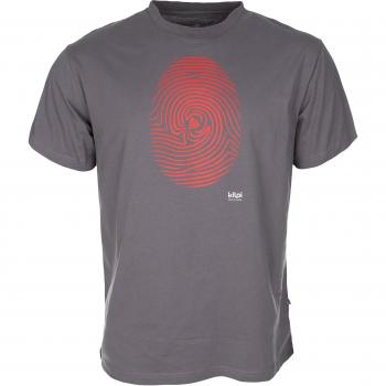Kilpi Adrien - Camiseta de manga corta para hombre, color gris claro, talla S