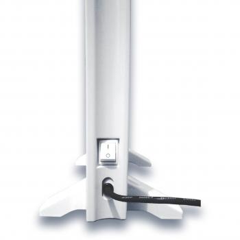 Emisor Térmico Digital Lodel RA10 | 1500W | 10 Elementos de Aluminio | Bajo Consumo | Calentamiento Rápido y Programable con Mando a Distancia | Incluye Patas y Soporte para Pared