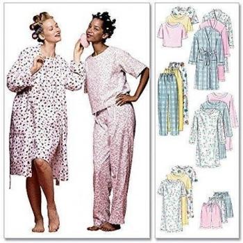 Patrón de costura para dormir 2476 McCalls/desgaste del salón Tamaños: XL-XXL
