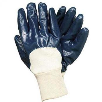 WOLFPACK LINEA PROFESIONAL 15031086 Guantes Nitrilo/Lona Pesados Nimax 8, Multicolor