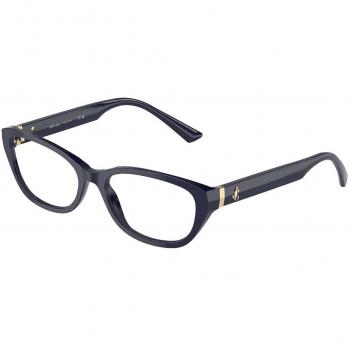 Jimmy Choo JC3015 5023 Women’s Eyeglasses Blue Size 53 (Frame Only) - Blue Light Block Available