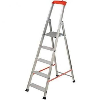 Stabila M101796 - Escalera aluminio profesional al720-5 peldaños