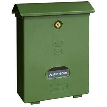 Buzón Classic Arregui E1073 de Plástico Verde para Exterior