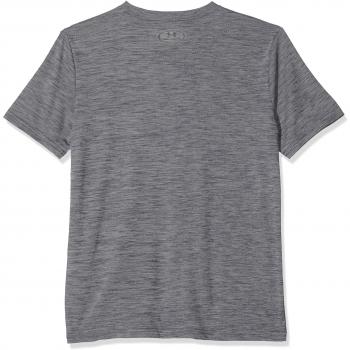 Under Armour UA Crossfade Camiseta de Manga Corta, Niños, Gris