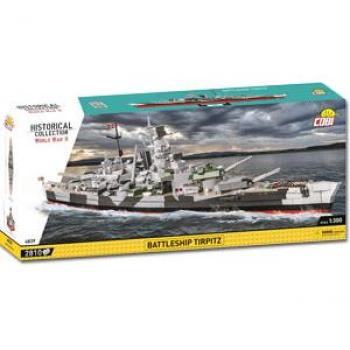 COBI Historical Collection 4839 - WWII Battleship Tirpitz Construction Set
