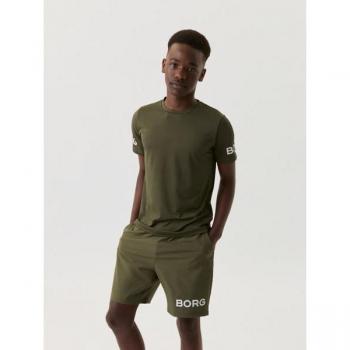 Björn Borg Borg T-shirt Green, 134-140
