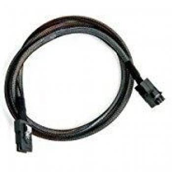 Microchip Technology 2279700-R Serial Attached SCSI (SAS) cable 1 m 6 Gbit/s Black