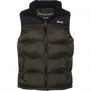 Schott Utah V Sleeveless Down Puffer Jacket
