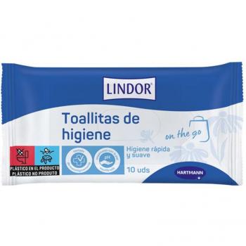 Hartmann Lindor Toallitas Húmedas 10 Unidades