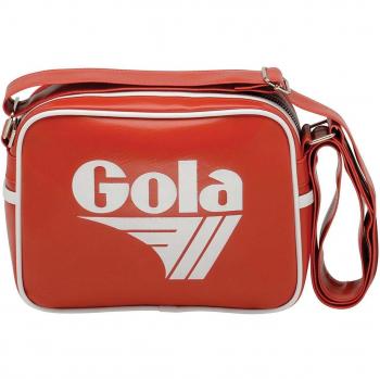 Gola Micro Redford Unisex Shoulder Messenger Bag (Red/White)