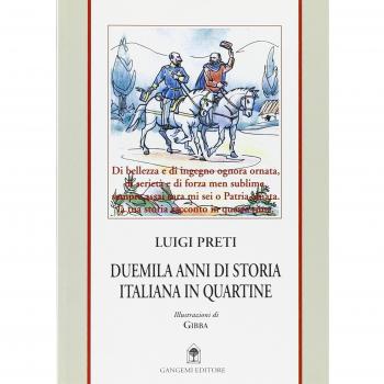 Libro Tapa blanda Duemila anni di storia italiana in quartine Preti Gangemi Editore