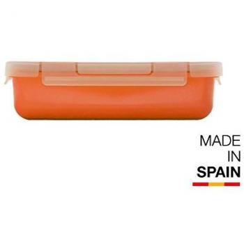 Valira 6091/52 Contenedor hermético, Termo-plástico, Naranja, 0.5 L