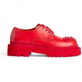 CAMPERLAB Eki Women's Formal Shoes - Red, Size 37, Smooth Leather