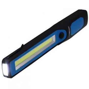 Lámpara de Trabajo LED Ansmann WL250B Slim, 215 Lúmenes, a Batería, Magnética y con Gancho