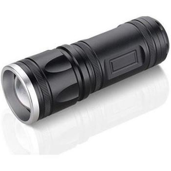 Excelvan MDSD-2NB LED Linterna de Mano Zoomable Foco Torch Portátil Impermeable
