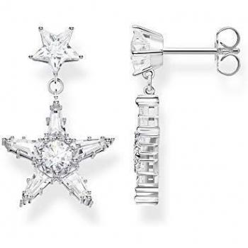Pendientes Estrellas de Zirconia en Plata Thomas Sabo