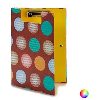 Carpeta A4 Con Tapa Pinza Círculos