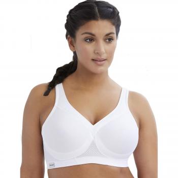 Glamorise der ultimative sportbh fur grobe groben sujetador blanco uk 34 f para mujer