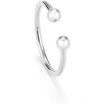Anillo Basics de plata plateado