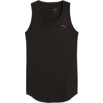 Camiseta Puma Studio Foundation Racerback Mujer Negra