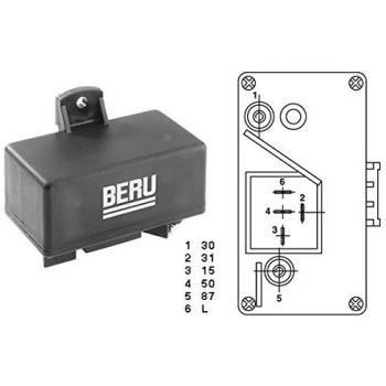 Relé de sistema de bujías incandescentes BERU GR066