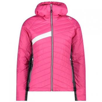 Fuchsia Women's Hybrid Hooded Jacket