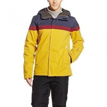 Maloja daytonm Chaqueta, otoño/invierno, hombre, color mostaza, tamaño M