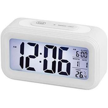 Reloj despertador digital con alarma y termómetro Trevi SLD 3068 S Blanco