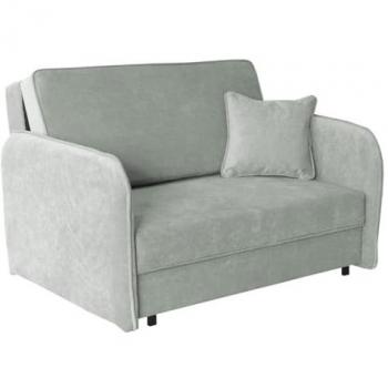 Sofá-cama Columbus 124 con Caja de Ropa de Cama, 85x127x98cm, Muebles Ya Montados