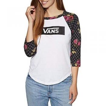 Vans Wmn LS Botanical Tangle White Antra blanco S