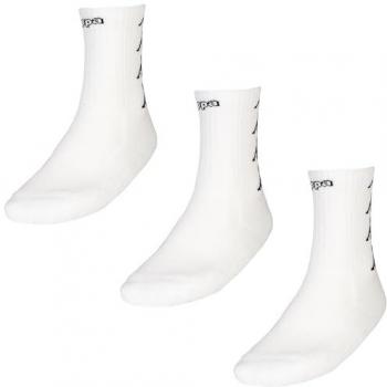Kappa Calcetines Eleno Blanco Adulto (Paquete de 3)