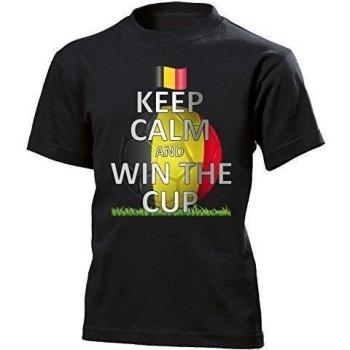 BELGIEN - KEEP CALM AND WIN THE CUP SHIRT 5173